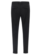 PT Torino Black Virgin Wool Dress Pants