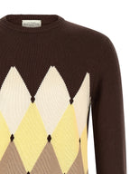 Ballantyne Brown Cotton Cardigan