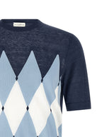 Ballantyne Blue Linen T-Shirt