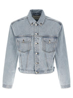 Entire Studios Blue Cotton Denim Jacket