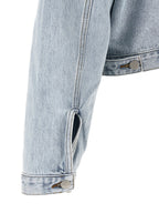 Entire Studios Blue Cotton Denim Jacket