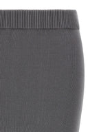 Entire Studios Gray Cotton Midi Skirt