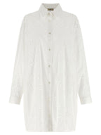 Herno White Cotton Blouse