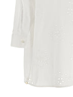 Herno White Cotton Blouse