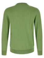 Ballantyne Bicolor Cotton Cardigan