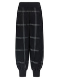 PLEATS PLEASE ISSEY MIYAKE Black Polyester Casual Pants
