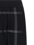 PLEATS PLEASE ISSEY MIYAKE Black Polyester Casual Pants