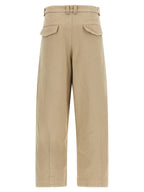 Entire Studios Beige Cotton Casual Pants