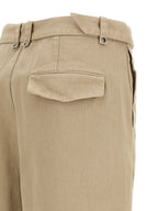 Entire Studios Beige Cotton Casual Pants