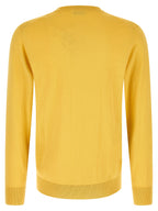 Ballantyne Bicolor Cotton Cardigan