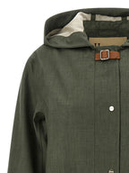 Herno Bicolor Linen Coat