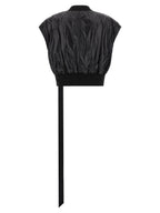 DRKSHDW Black Nylon Sleeveless Jacket