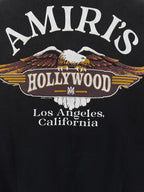 Amiri Black Cotton Sweatshirt