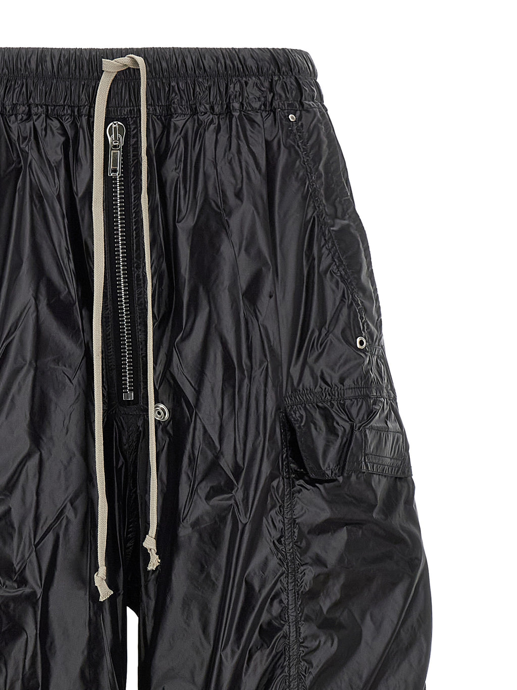 DRKSHDW Black Nylon Cargo Pants