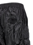 DRKSHDW Black Nylon Cargo Pants