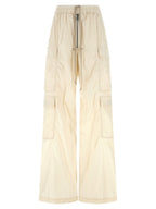 DRKSHDW Beige Nylon Cargo Pants