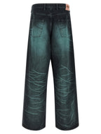 Kenzo Blue Cotton Jeans Denim