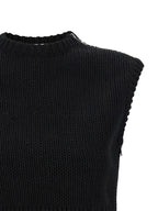 Max Mara Black Cotton Cardigan