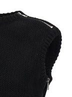 Max Mara Black Cotton Cardigan