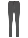 Pal Zileri Gray Lyocell Casual Pants