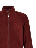 Brunello Cucinelli Multicolor Lamb Leather Leather Jacket