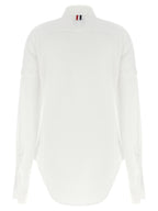 Thom Browne White Cotton Blouse