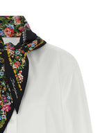 Dolce & Gabbana White Cotton Blouse