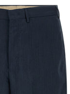PT Torino Blue Virgin Wool Dress Pants