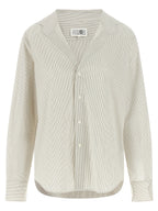 MM6 Maison Margiela Gray Cotton Blouse