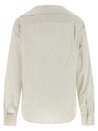 MM6 Maison Margiela Gray Cotton Blouse