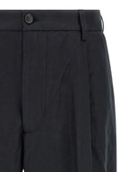 Department 5 Black Cotton Casual Pants