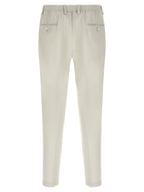 Beige Virgin Wool Dress Pants