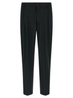 Department 5 Black Polyester Casual Pants