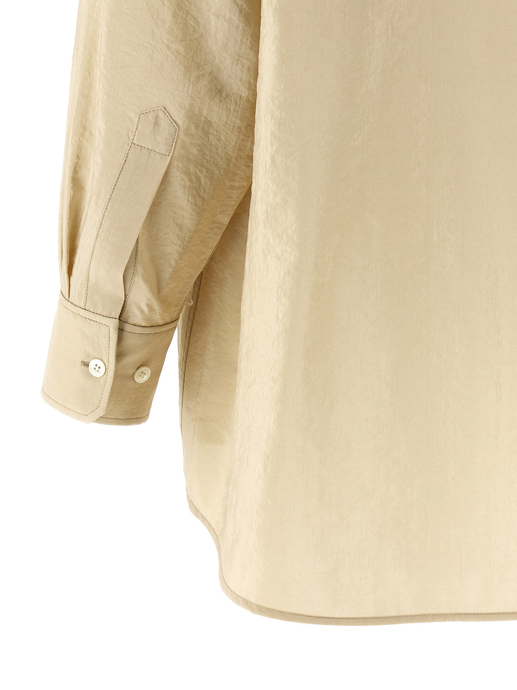 Beige Silk Blouse