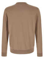 Ballantyne Brown Cotton Cardigan