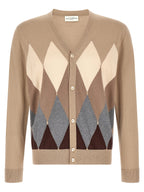 Ballantyne Beige Cotton Cardigan