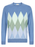 Blue Cotton Cardigan