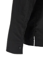 LAMINAR Black Polyamide Full-Length Jacket