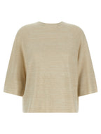 Gold Cotton Cardigan