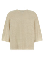 Gold Cotton Cardigan