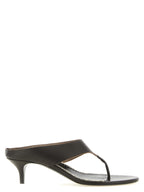 Magda Butrym Brown Leather Stiletto Heel Sandals