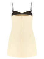 Entire Studios Beige Cotton Short Dress