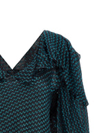 Kiko Kostadinov Blue Modal Blouse