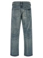Fear Of God Blue Cotton Straight-Leg Jeans