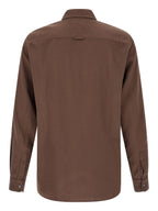 CELLAR DOOR Brown Cotton Blouse