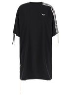 Y-3 Black Polyester Short Dress
