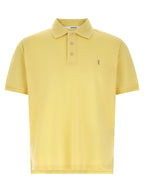 Saint Laurent Bicolor Cotton Polo Shirt