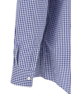 Comme Des Garçons Blue Cotton Blouse