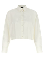 PINKO White Cotton Blouse