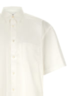 Comme Des Garçons White Cotton Blouse